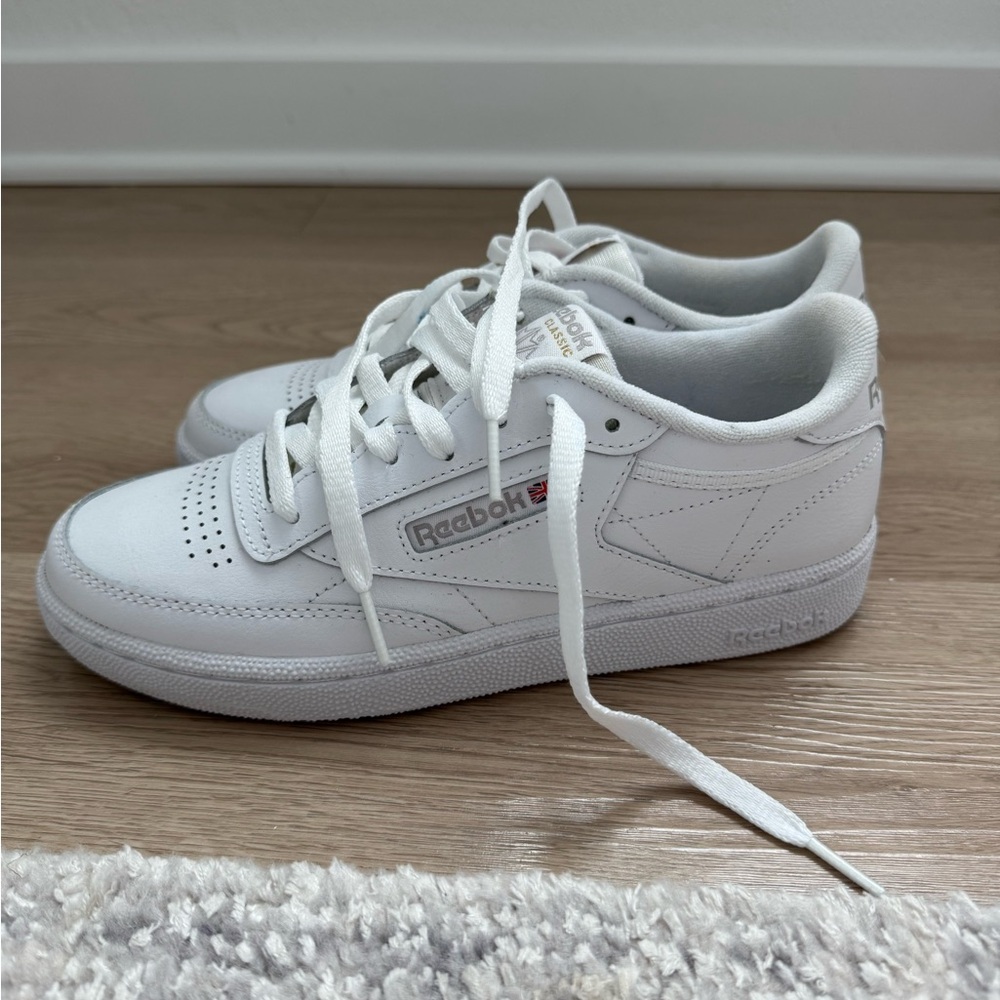 Reebok Club C 85 Sneakers. New, worn only once to the parking lot.